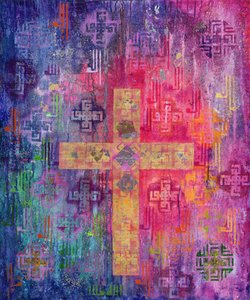 Oosters kruis, 2000 door Laila Shawa